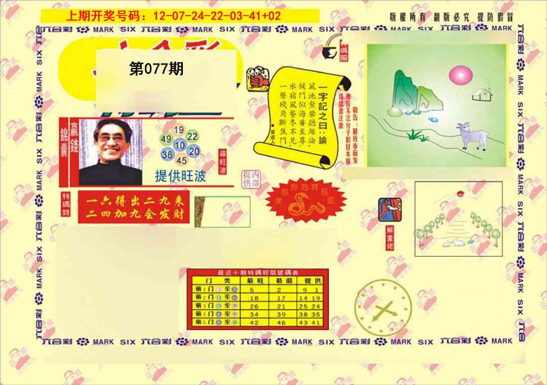 077期特码王[图]